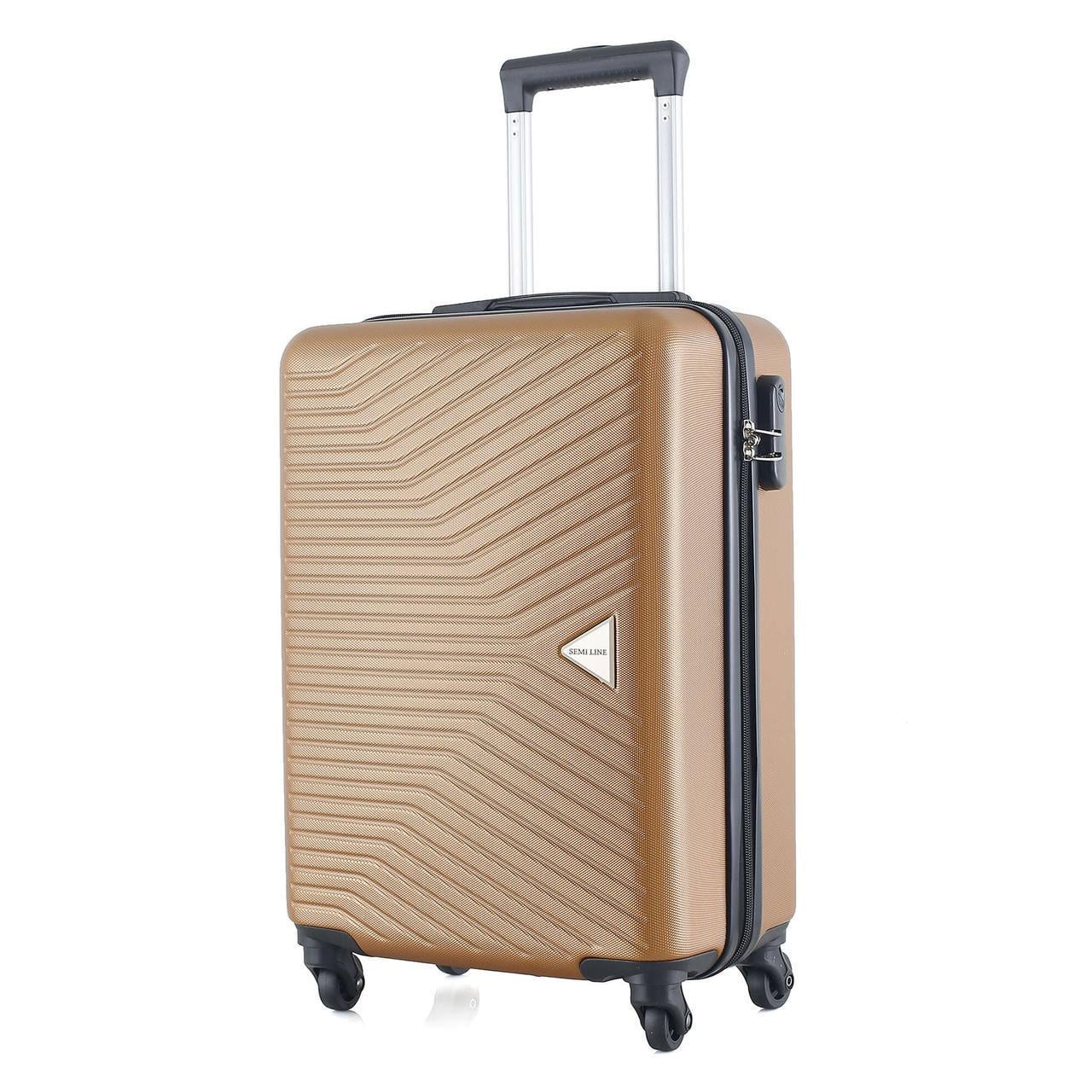 Чемодан SEMI LINE 20" S Brown (T5693-1) Чемодан SEMI LINE 20" S Brown (T5693-1)