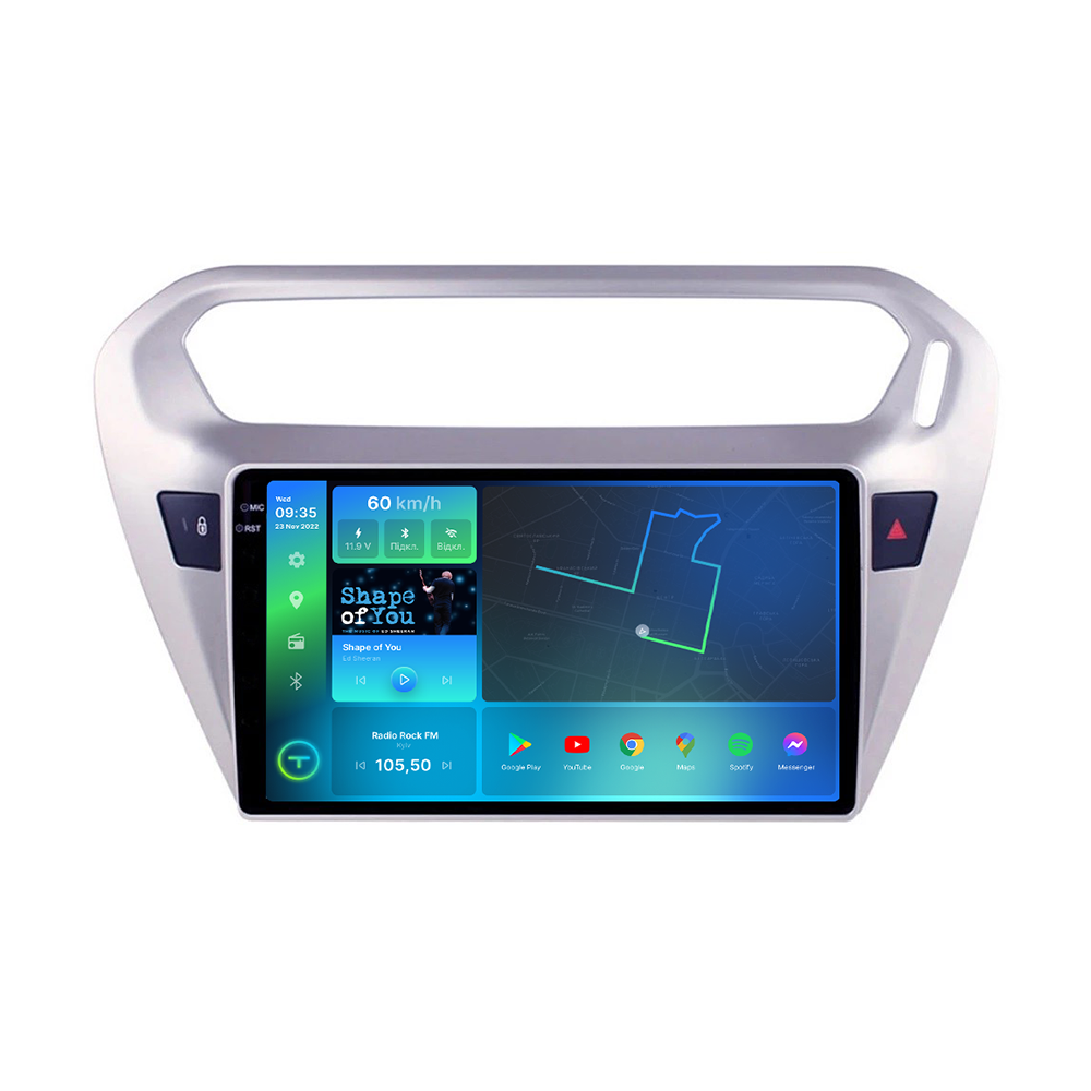 Магнитола штатная Torssen 2K DTS Citroen C4 04-09 F9432 4G Carplay DSP (202308110)