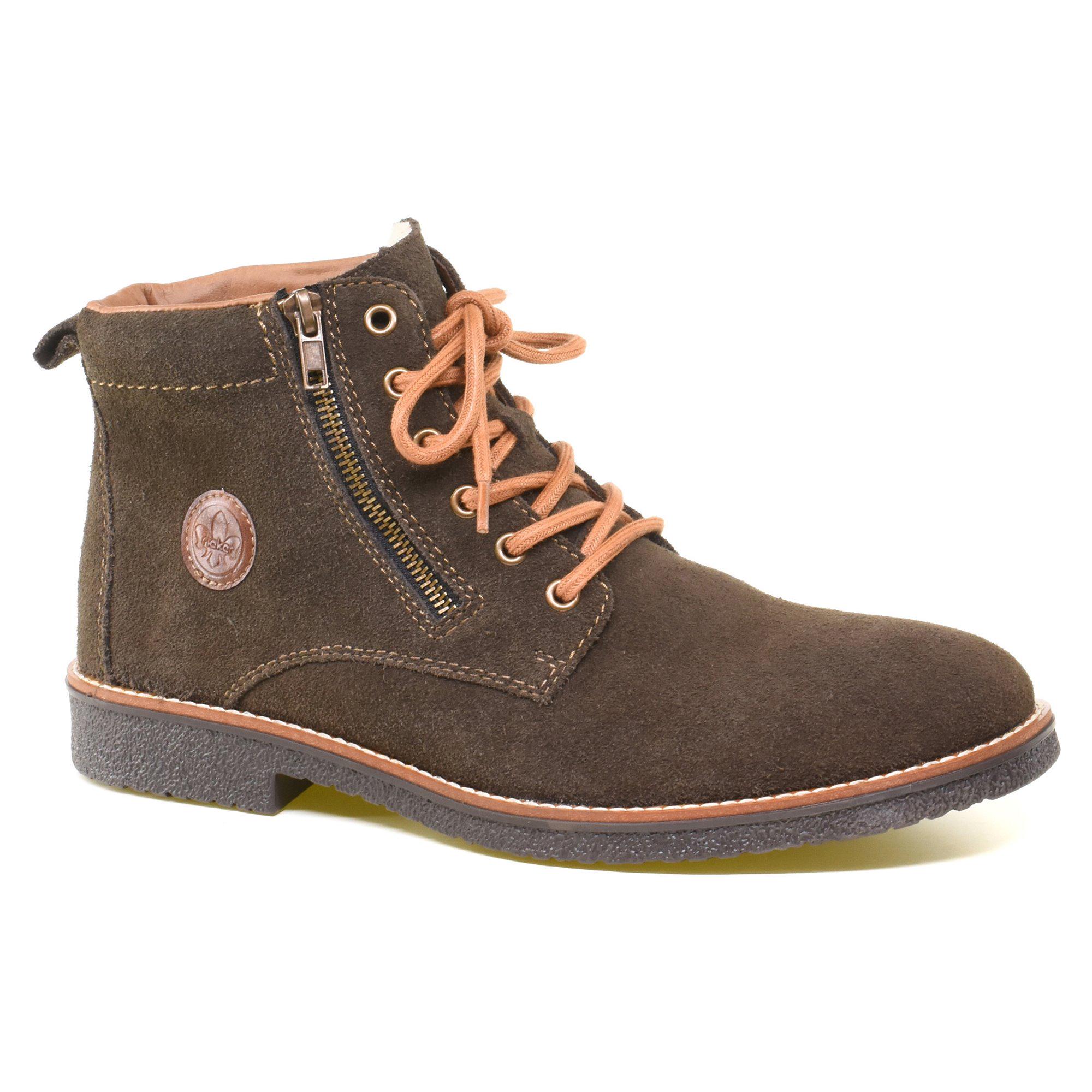 Черевики зимові чоловічі Rieker р. 45 Коричневий (13033-45)