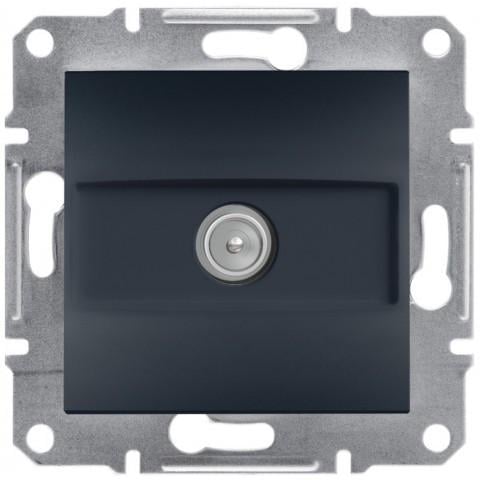 Розетка TV оконечная Schneider Electric EPH3200171 Asfora пластик Антрацит (10625478)
