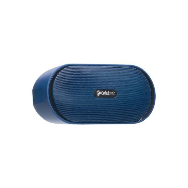 Портитивна Bluetooth колонка CELEBRAT TWS SP-2 IPX7 AUX/TF/BT5.0 5W Blue