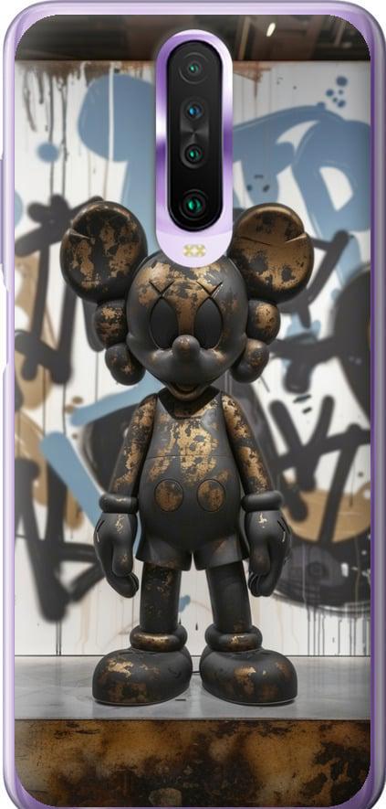 Чехол на Xiaomi Redmi K30 Bronze kaws v2 (6098t-1836-42517)