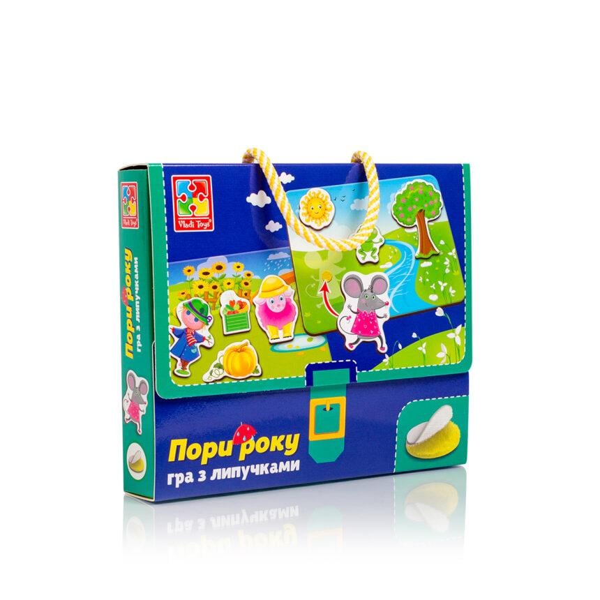 Гра з липучками Vladi Toys Пори року (VT1302-25) Гра з липучками Vladi Toys Пори року (VT1302-25)