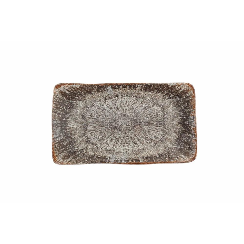 Блюдо прямокутне Porland Stoneware 370х220 мм Iris (11DC37.I)