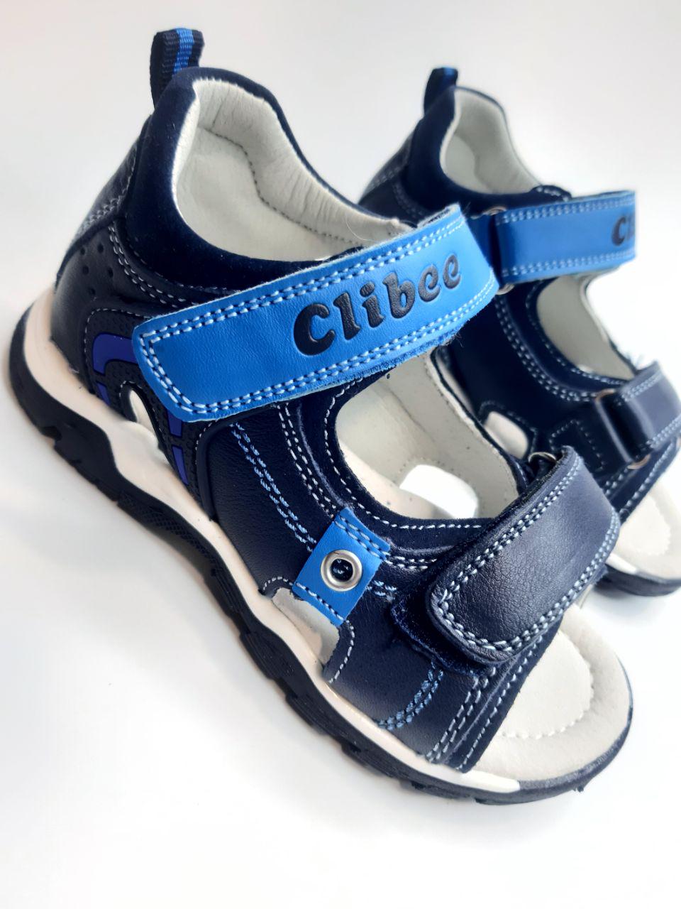Босоножки для хлопчика Clibee р. 26 15,2 см Синий (6-1 AB blue) - фото 4