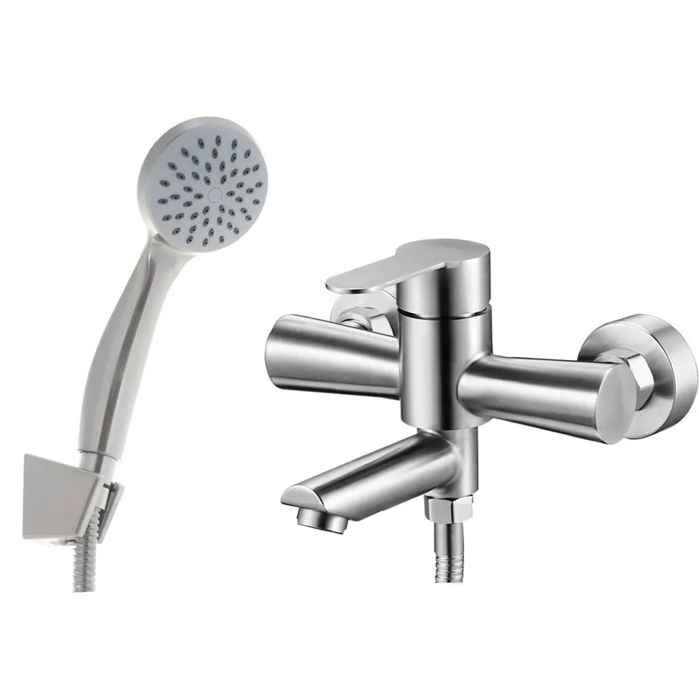 Змішувач для ванни та душу Solone JAT3-A094 з коротким виливом Змішувач для ванни та душу Solone JAT3-A094 з коротким виливом