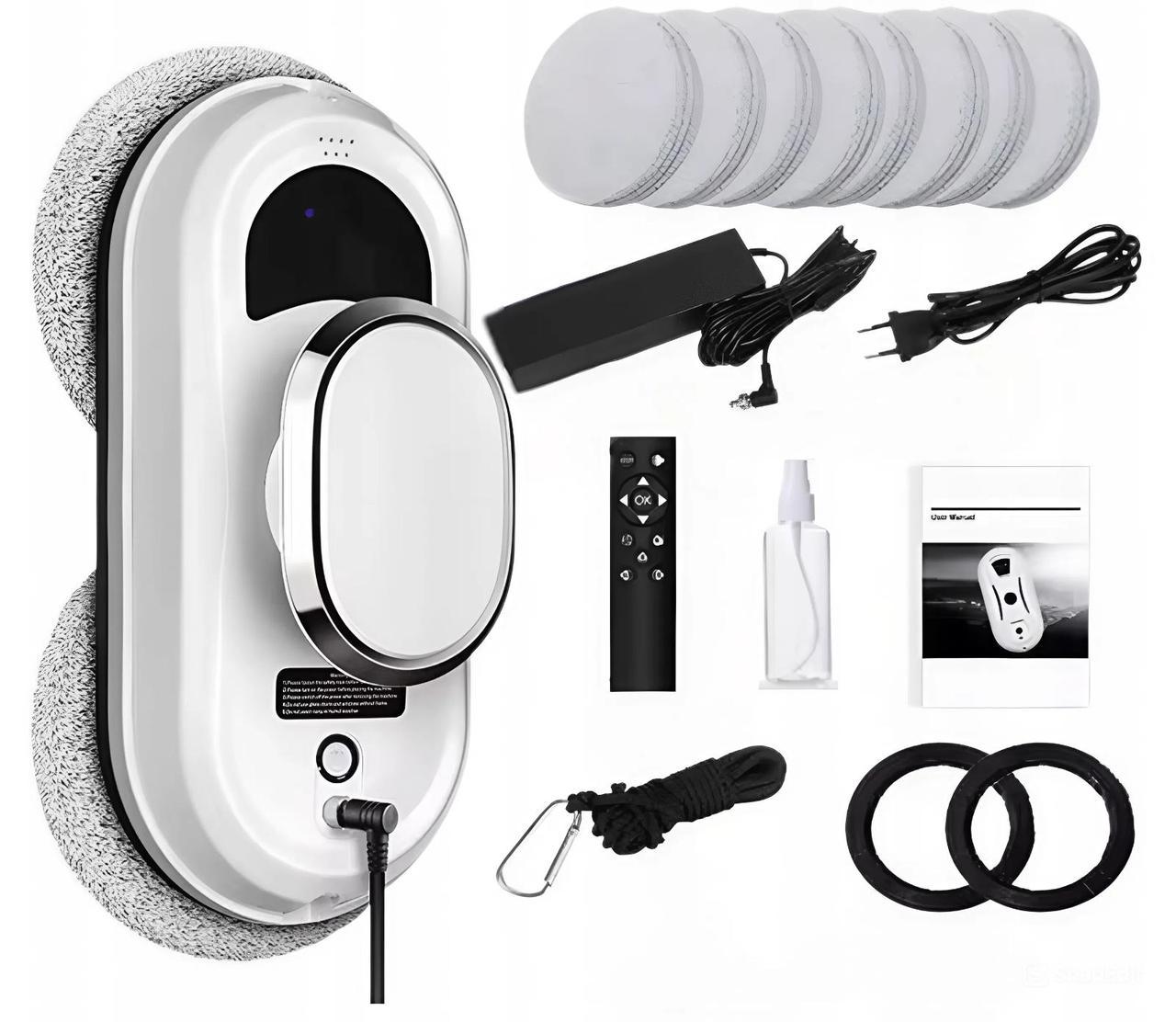 Робот-мийник вікон CHOVERY CL1 з функцією захисту від падіння/дистанційне керування Білий (CHVRCL) - фото 4 Робот-мийник вікон CHOVERY CL1 з функцією захисту від падіння/дистанційне керування Білий (CHVRCL) - фото 4