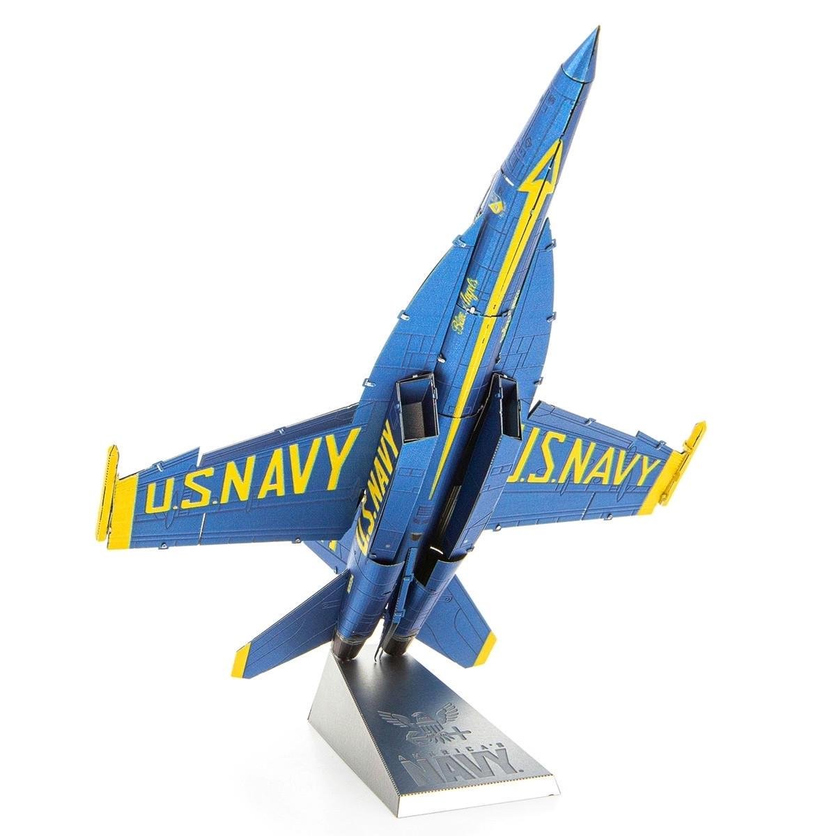 Конструктор металлический Metal Earth Iconx Blue Angels F/A-18 Super Hornet ICX212