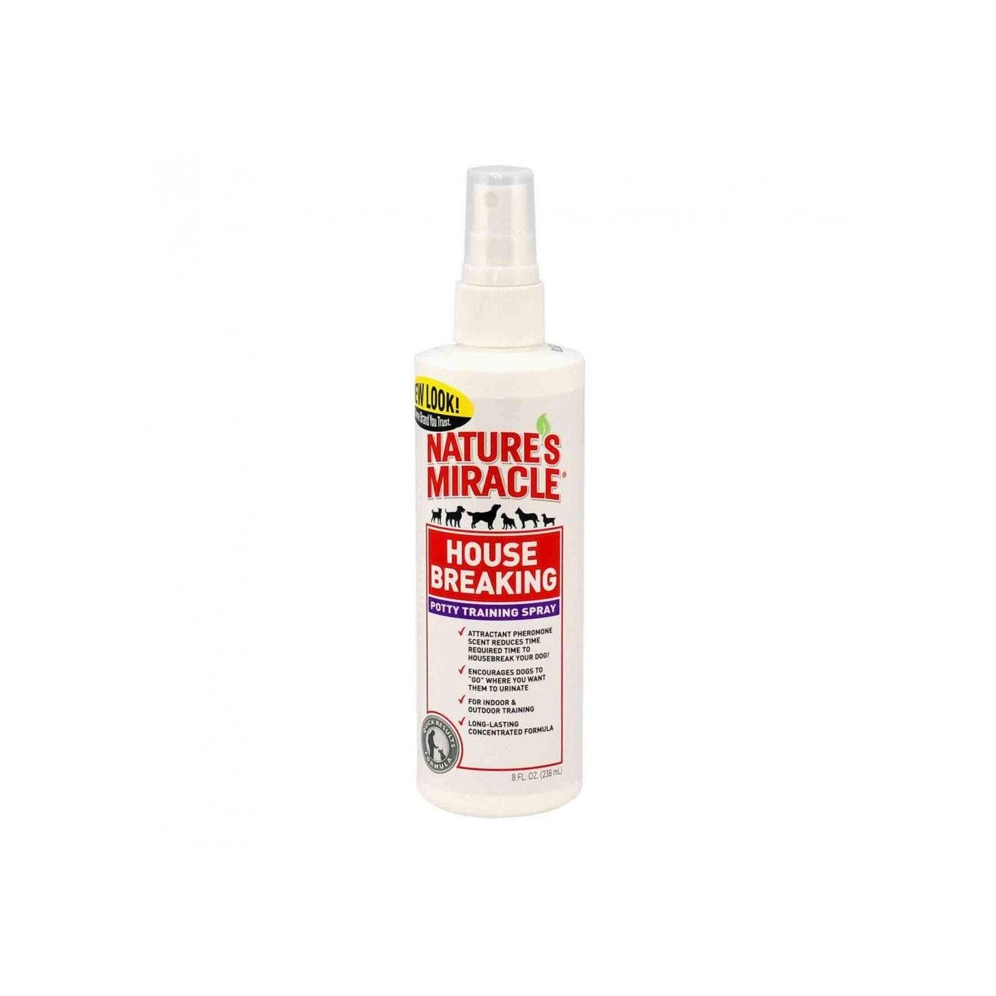 Спрей для цуценят привчає до туалету 8in1 Nature's Miracle Housebreaking Spray 236 мл (680514/680309)