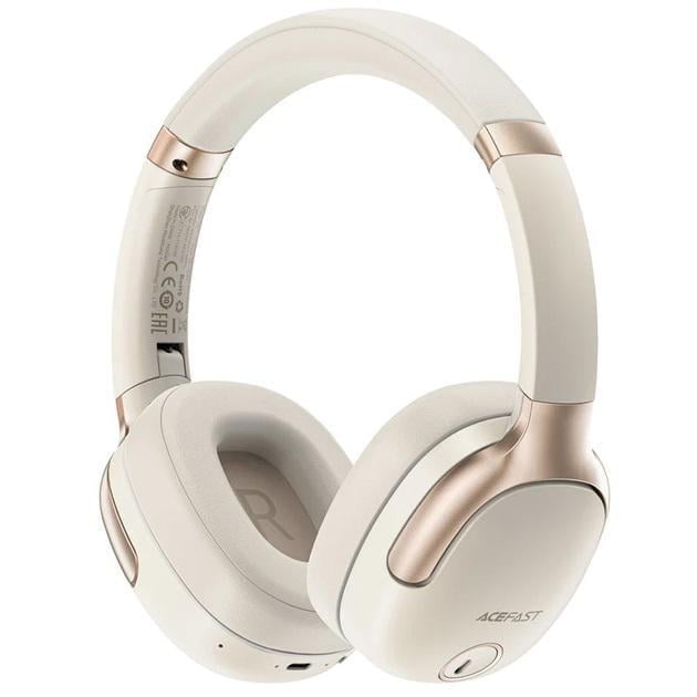 Наушники накладные ACEFAST H2 с функцией активного шумоподавления Bluetooth White (602698)