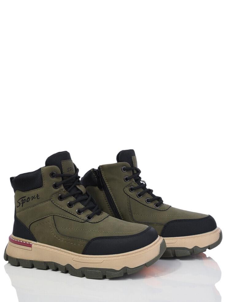 Зимние ботинки на овчине Paliament MCN1295-3 р. 34 Хаки