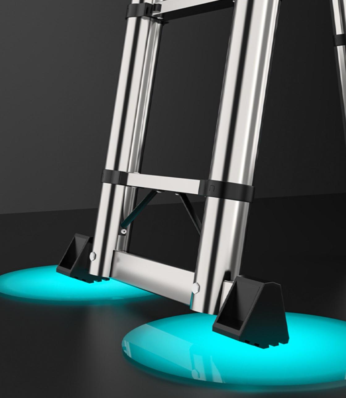 Драбина телескопічна зі стабілізатором 5,6 м (8527) - фото 3 Драбина телескопічна зі стабілізатором 5,6 м (8527) - фото 3