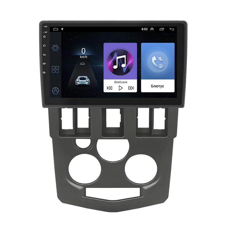 Автомагнитола штатная Lesko для Renault Logan I 2004-2009 9" 1/16Gb Wi-Fi GPS Base MOB