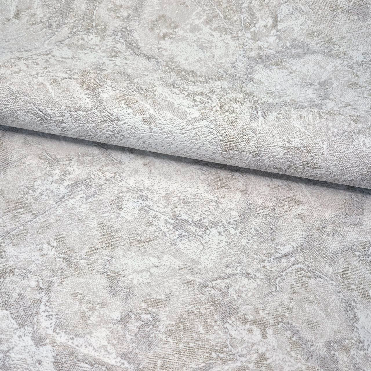 Обои виниловые Славянские обои 3809-01 в спальню/гостиную/коридор/зал/комнату 10,05x1,06 м Бежевый/Сиро-молочный (2292716877)