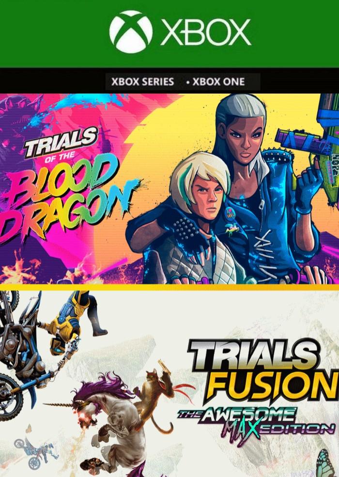 Ключ активации TRIALS OF THE BLOOD DRAGON и TRIALS FUSION AWESOME MAX Edition для Xbox One/Series (52983409)