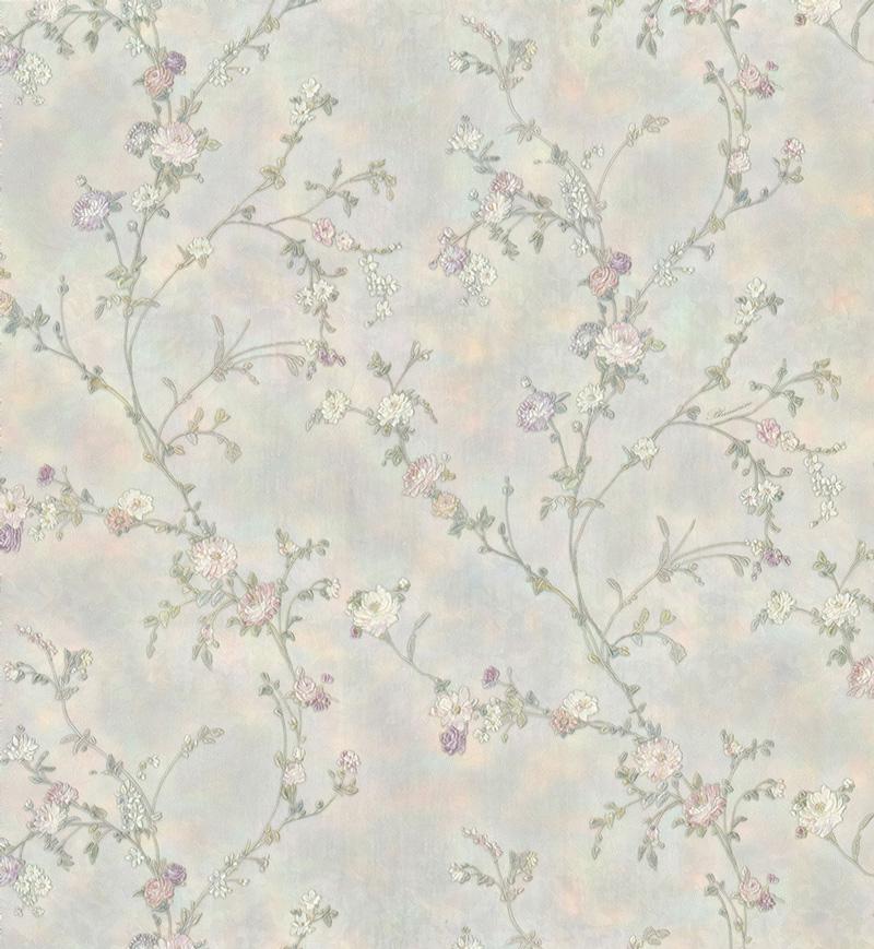 Виниловые обои Blumarine 0,7x10,05 м Голубой (1018098)