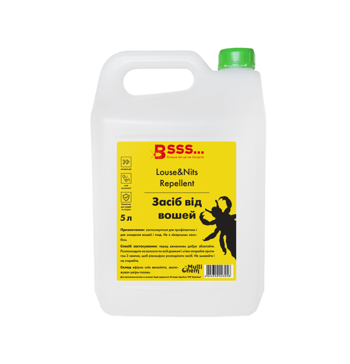 Засіб від вошей Louse&Nits Repellent 5 л (120015)