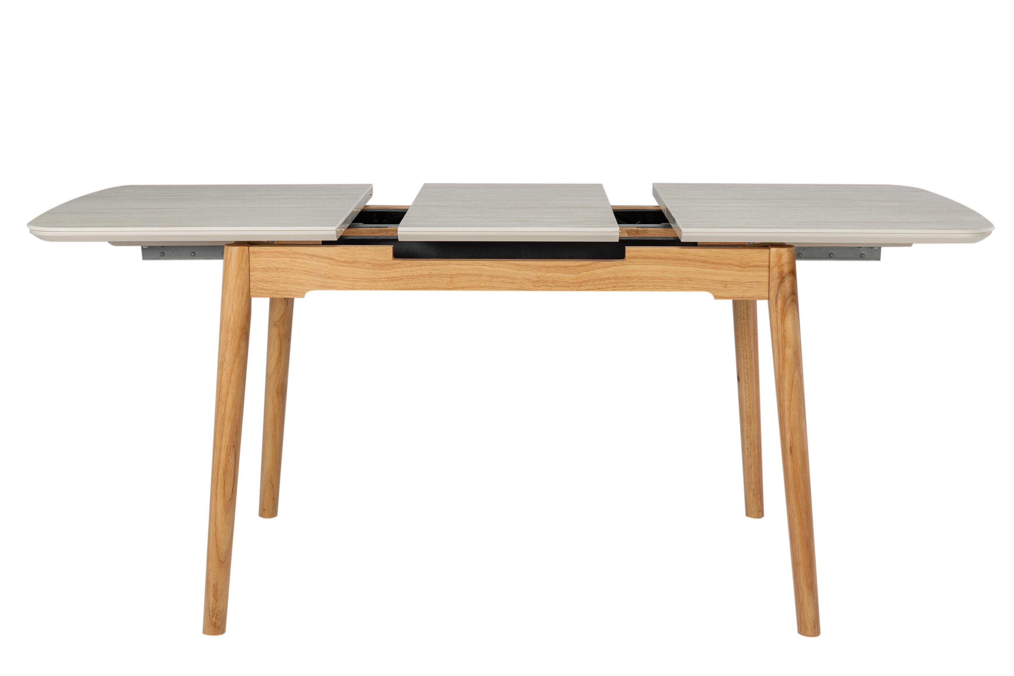 Стол обеденный раскладной Ветро 1200-1600/800/760 мм Травертин матовый/Дуб(TМ-76) - фото 6 Стол обеденный раскладной Ветро 1200-1600/800/760 мм Травертин матовый/Дуб(TМ-76) - фото 6