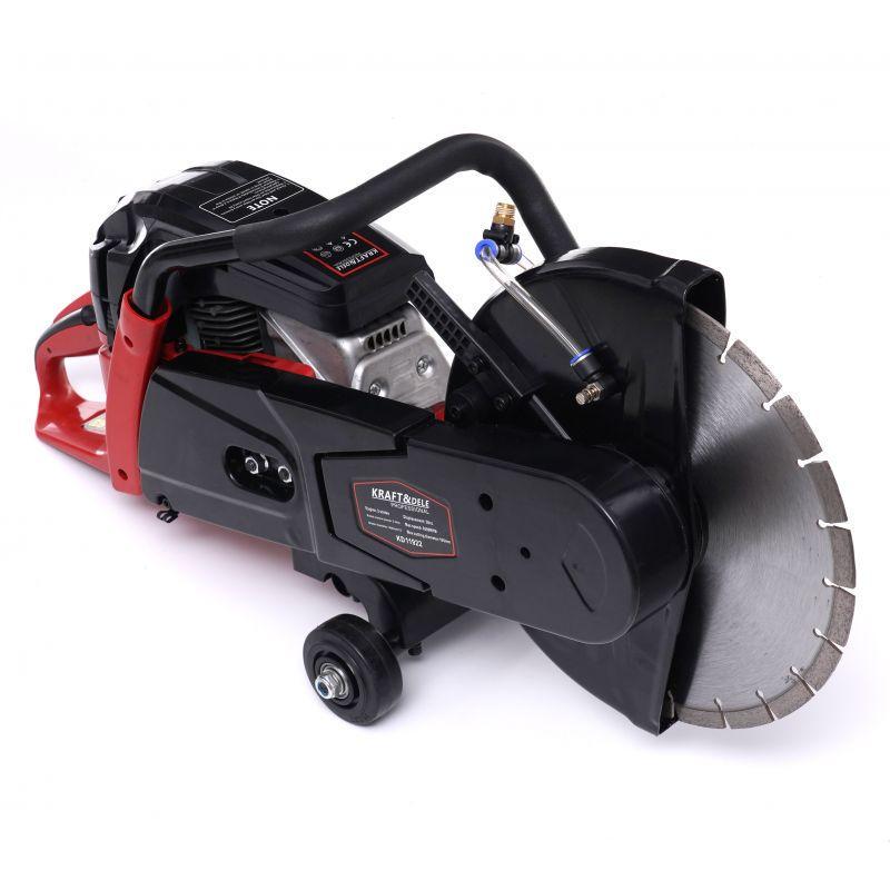 Бензоріз Kraft&Dele KD11922 2031735174 двотактний для бетону/металу та цегли 2,4 кВт диск 300 мм (2031735174) - фото 4