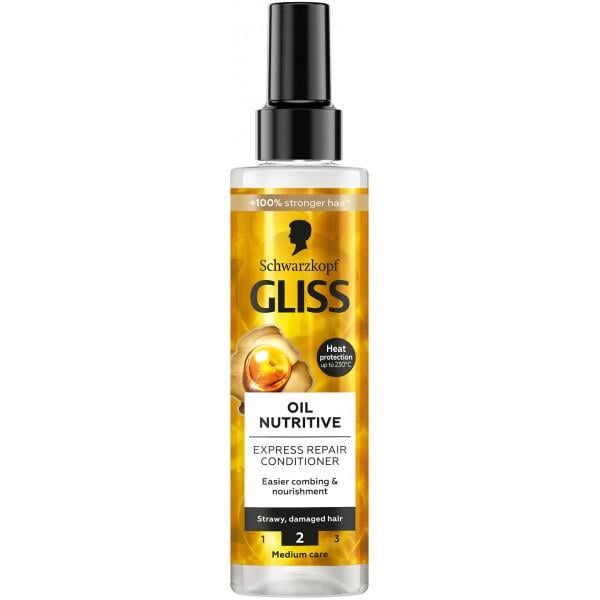 Кондиціонер для волосся Gliss експрес Oil Nutritive 200 мл