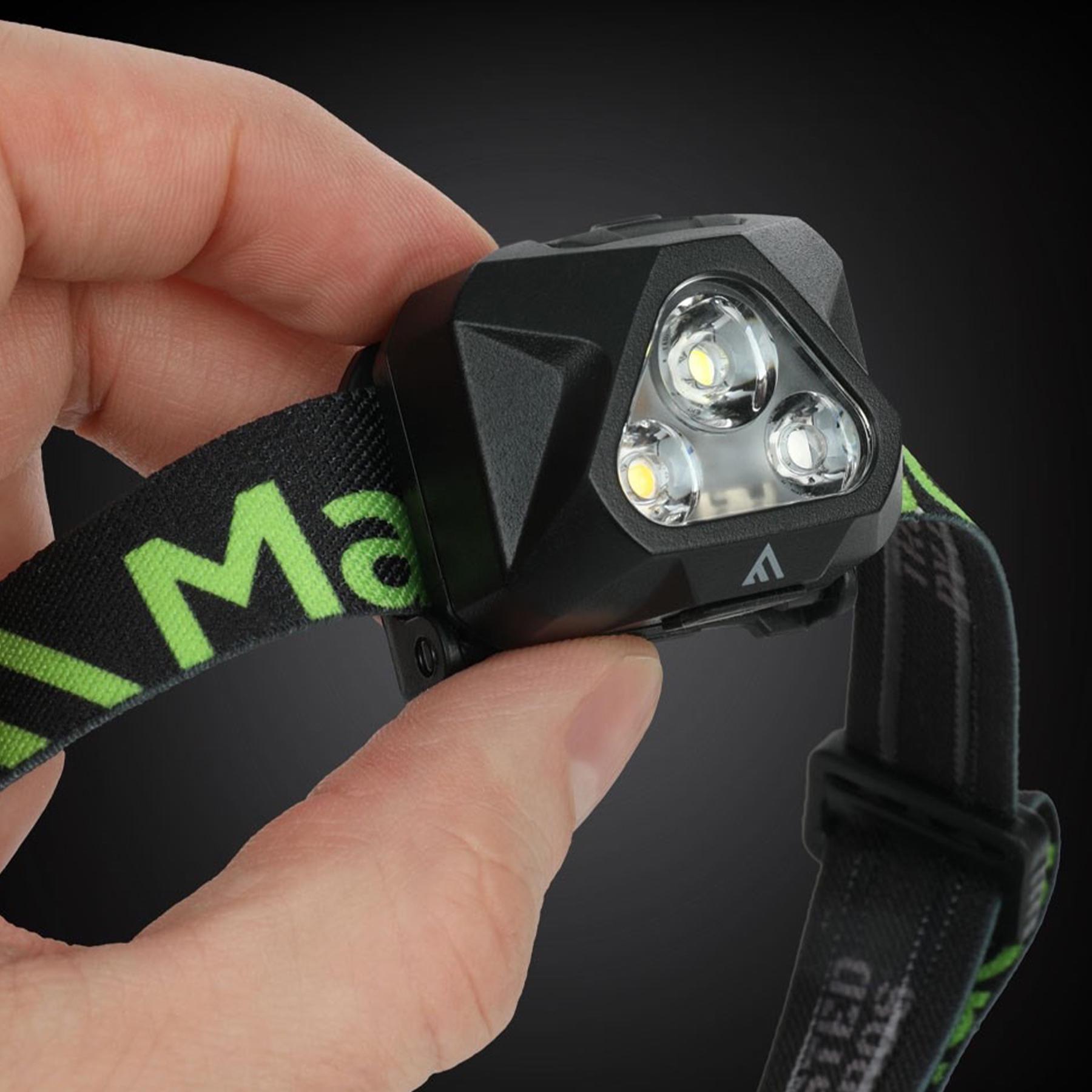 Фонарь налобный Mactronic Illuma 430 Lm Cool White/Neutral White/Red LED USB Recharge Type-C (AHL0081) - фото 7 Фонарь налобный Mactronic Illuma 430 Lm Cool White/Neutral White/Red LED USB Recharge Type-C (AHL0081) - фото 7