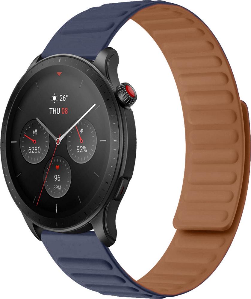 Ремешок Magneter для Amazfit GTR 4 22 мм Dark blue (31098-5D)