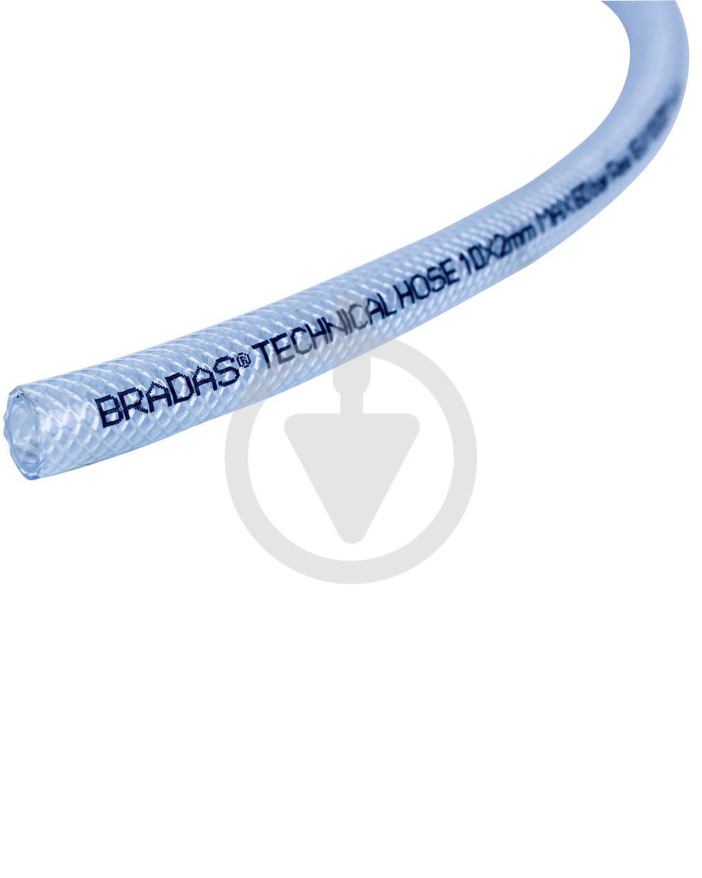 Шланг 1/4" воздушный ПВХ Bradas Прозрачный (25196565) Шланг 1/4" воздушный ПВХ Bradas Прозрачный (25196565)