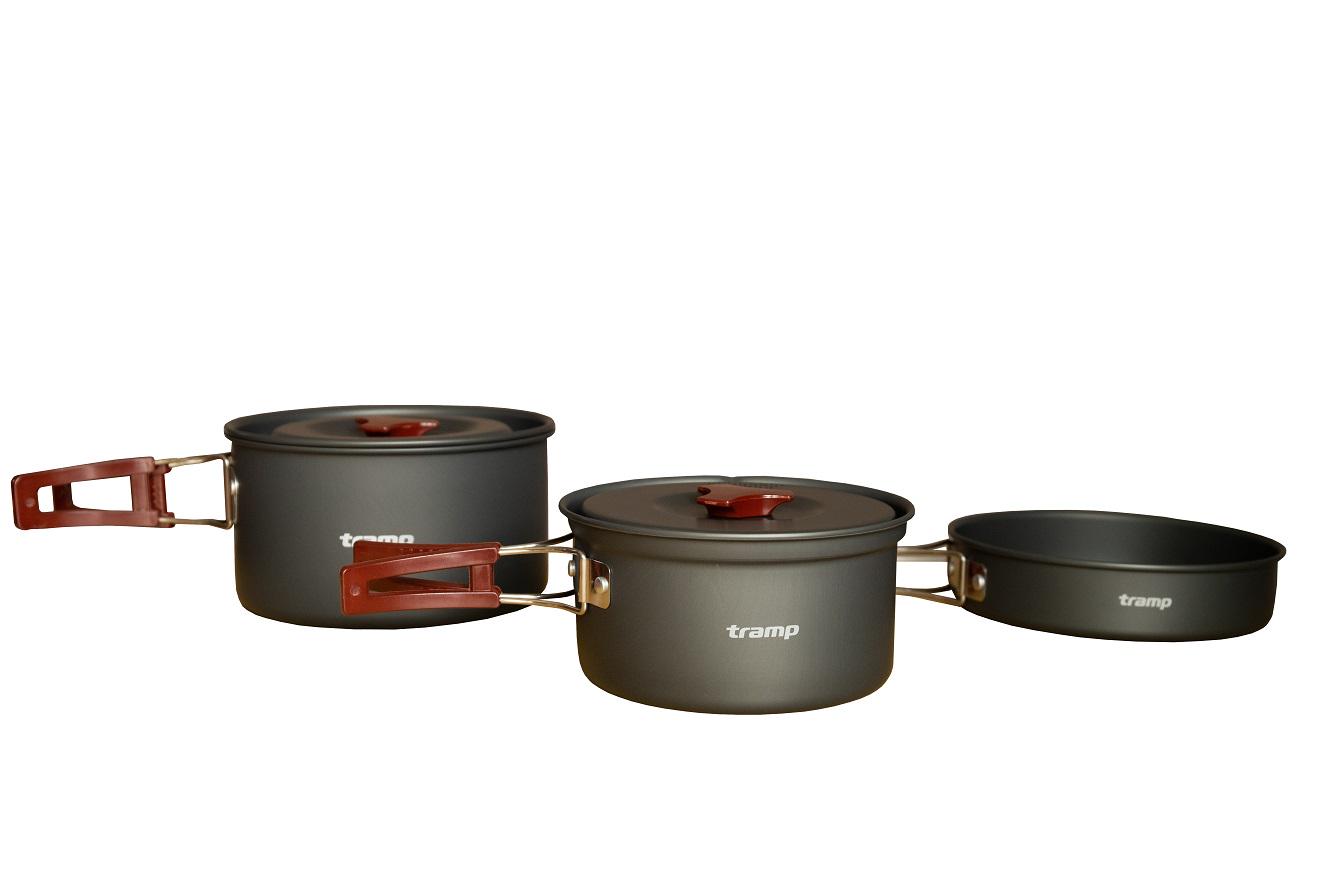 Набор посуды туристической Tramp UTRC-143 из анодированного алюминия (9814370) - фото 3