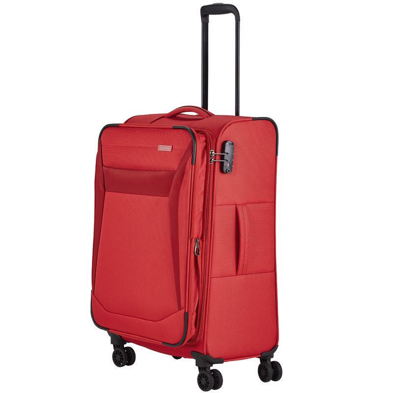 Чемодан на 4 колеса Travelite Chios M 60/66 л Red (TL080048-10) - фото 4