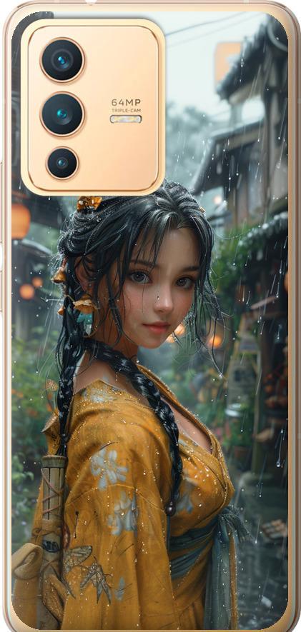 Чехол на Vivo V23 Anime-girl (6133u-2642-42517)