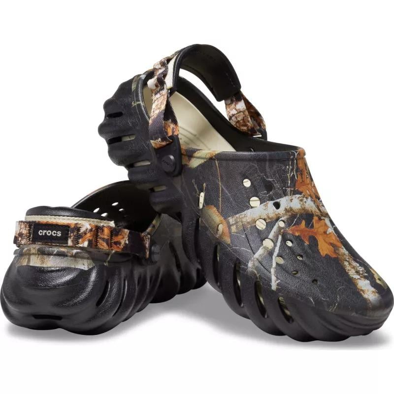 Сабо Crocs Echo Clog Realtree р. M9/W11/42 27,5 см Black (207937) - фото 3