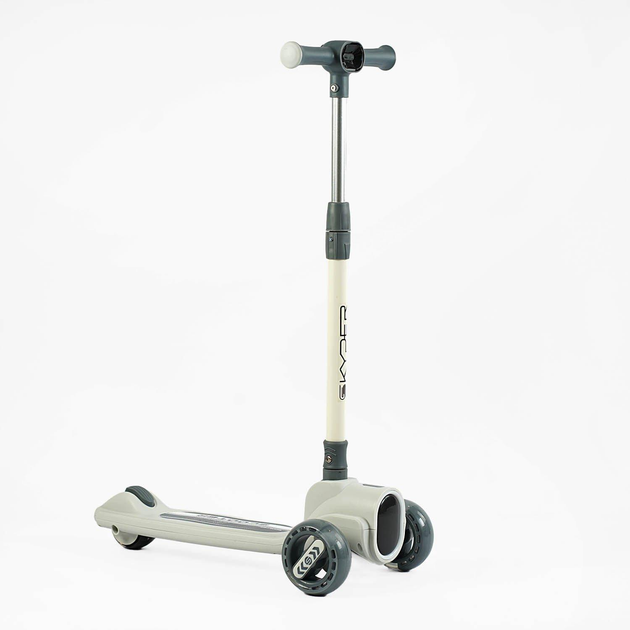 Самокат трехколесный Skyper FG-01417/6 подсветка платформы/руль складной/в коробке/колеса PU со светом 125х47 мм (25104313)