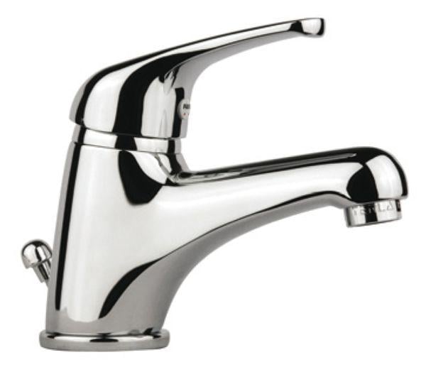 Смеситель для умывальника с донным клапаном Santan KING 39CR2210 Смеситель для умывальника с донным клапаном Santan KING 39CR2210