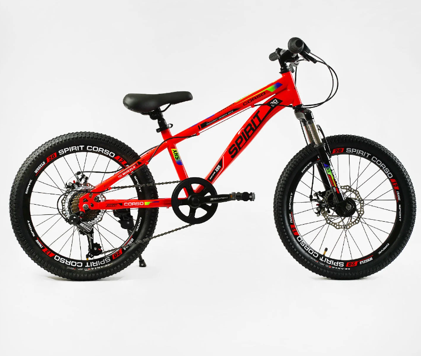 Велосипед спортивный Corso Spirit TK-20697 20"/стальная рама 12" Велосипед спортивный Corso Spirit TK-20697 20"/стальная рама 12"