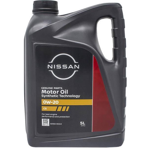 Моторна олива Nissan Motor Oil 0W-20 C5 5 л
