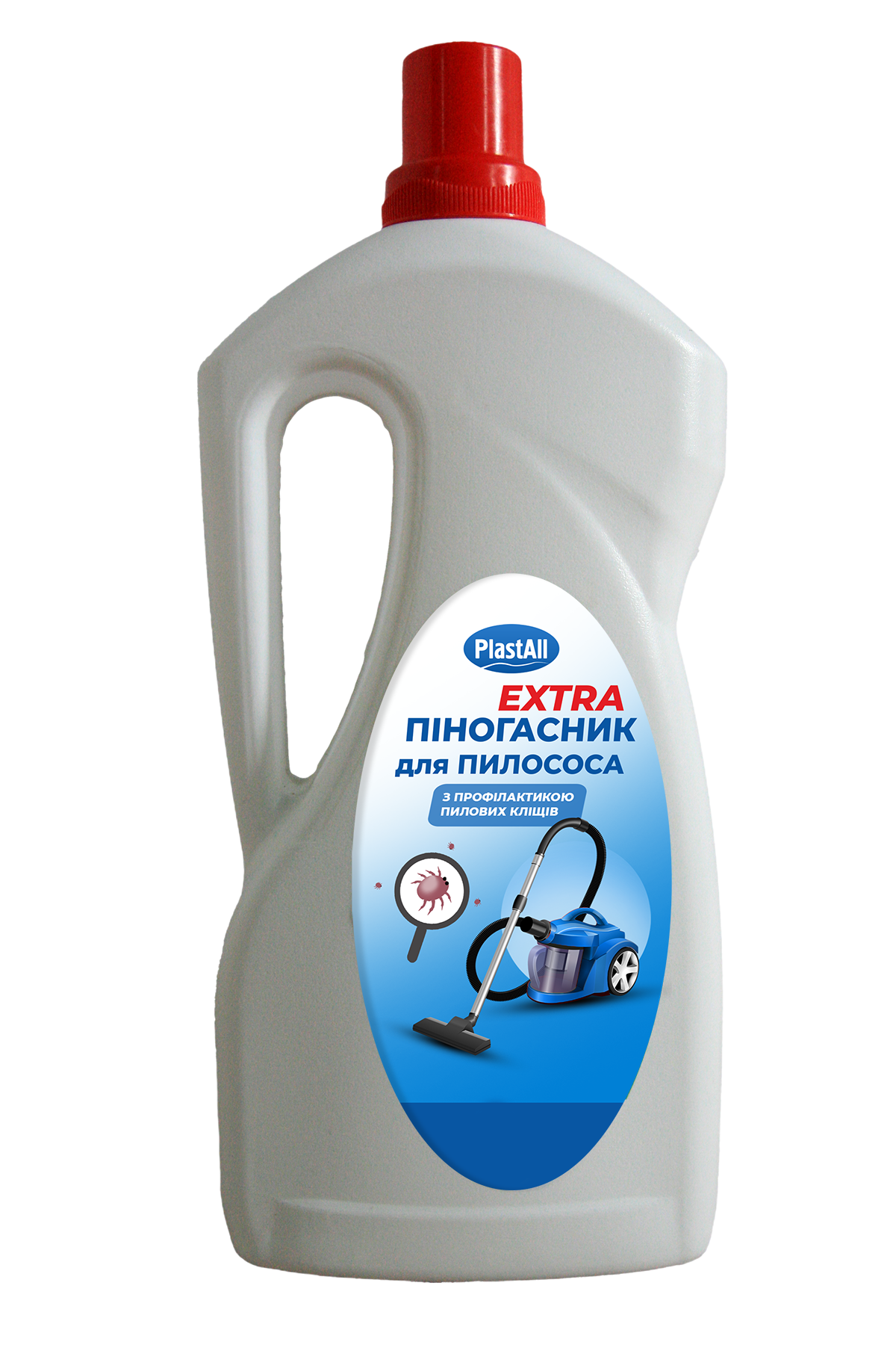 Пеногаситель для пылесосов Plastall Extra с профилактикой пылевых клещей 4 л (30830443)