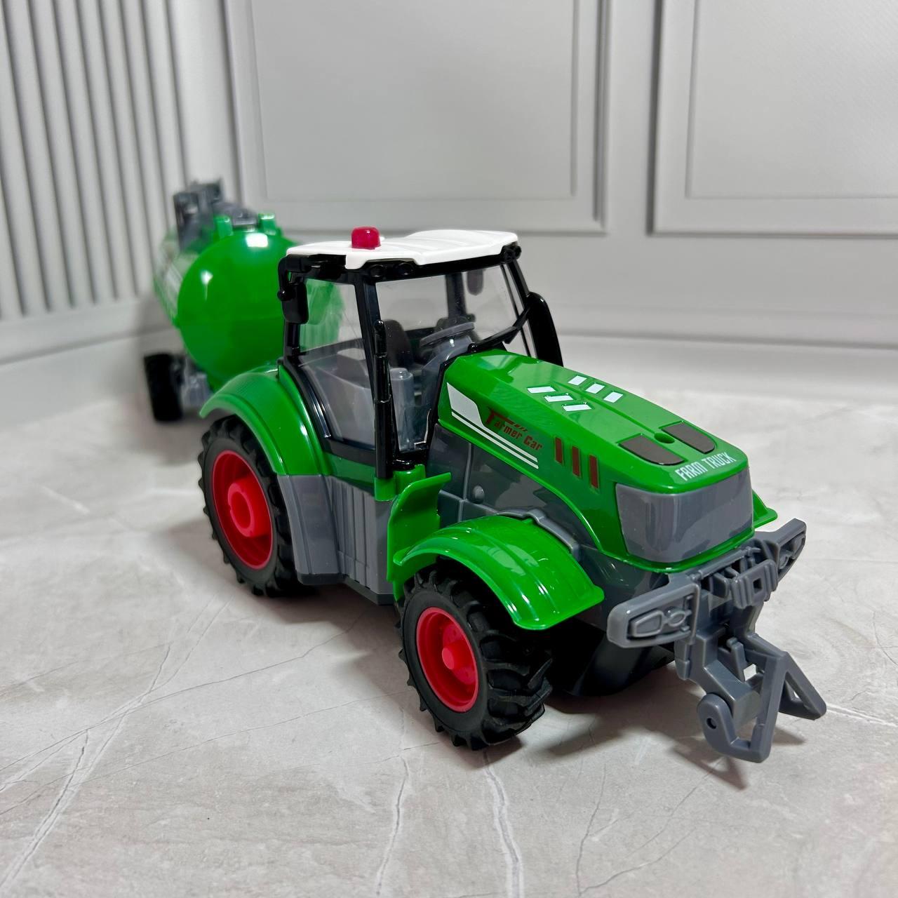 Іграшка дитяча Трактор із причепом QH 205-3 акумуляторний на пульті радіокерування (2632801171) - фото 9 Іграшка дитяча Трактор із причепом QH 205-3 акумуляторний на пульті радіокерування (2632801171) - фото 9