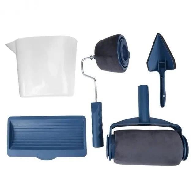Набор для покраски стен и потолков Point Roller 5в1 Синий VPR-225-Blue) Набор для покраски стен и потолков Point Roller 5в1 Синий VPR-225-Blue)