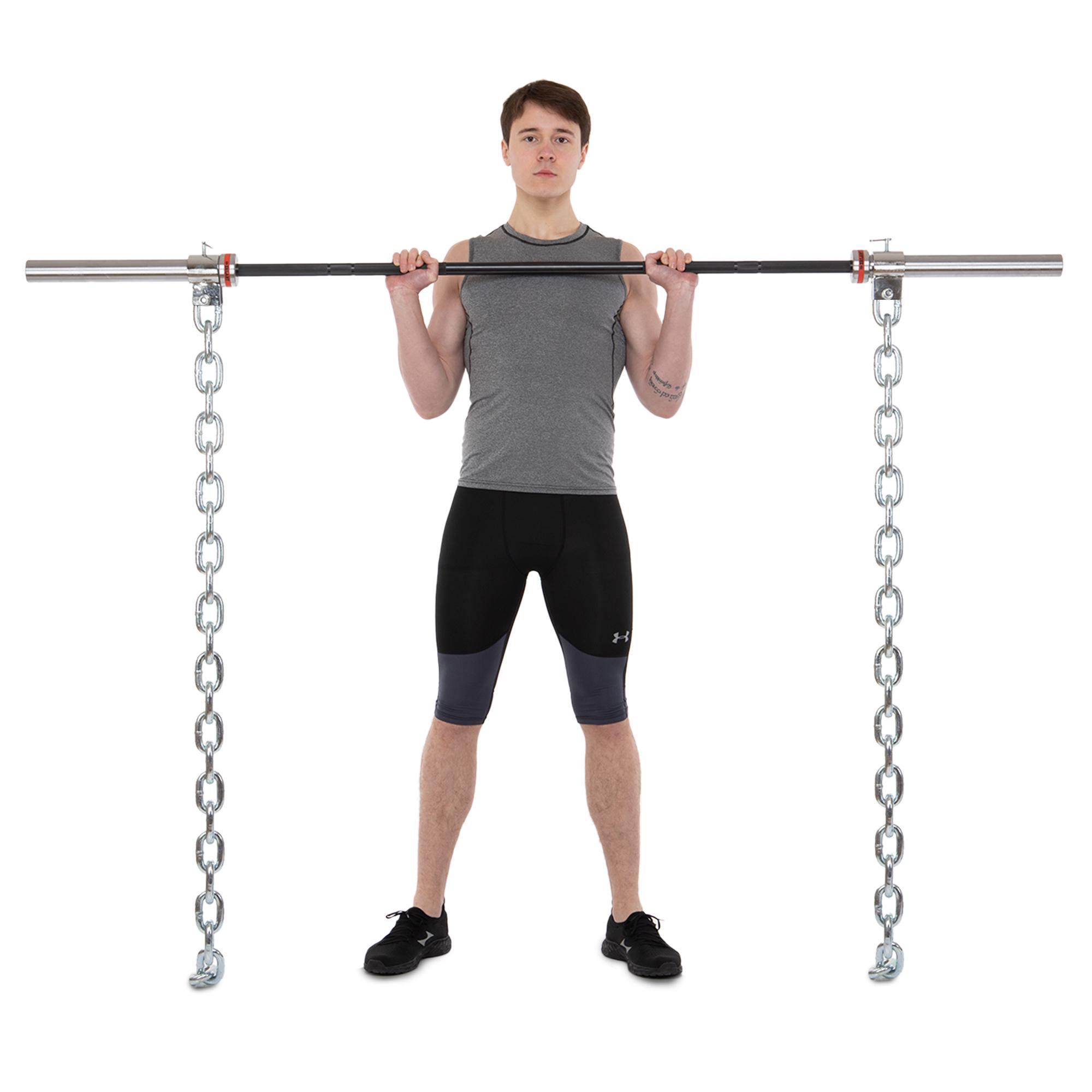 Ланцюг-обважнювач Zelart TA-7809-10 10 кг 8 м х 15,8 мм Хром (DR011668) - фото 10