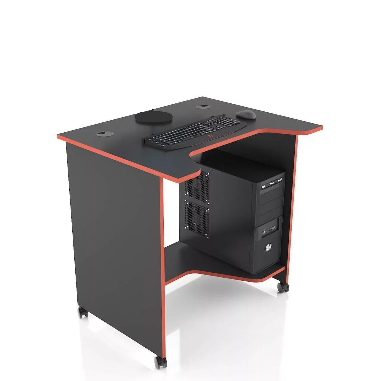 Компьютерный стол геймерский XGamer Mini XG10 100х65х75 см Черный/Красный (CN-XG10MINIR)