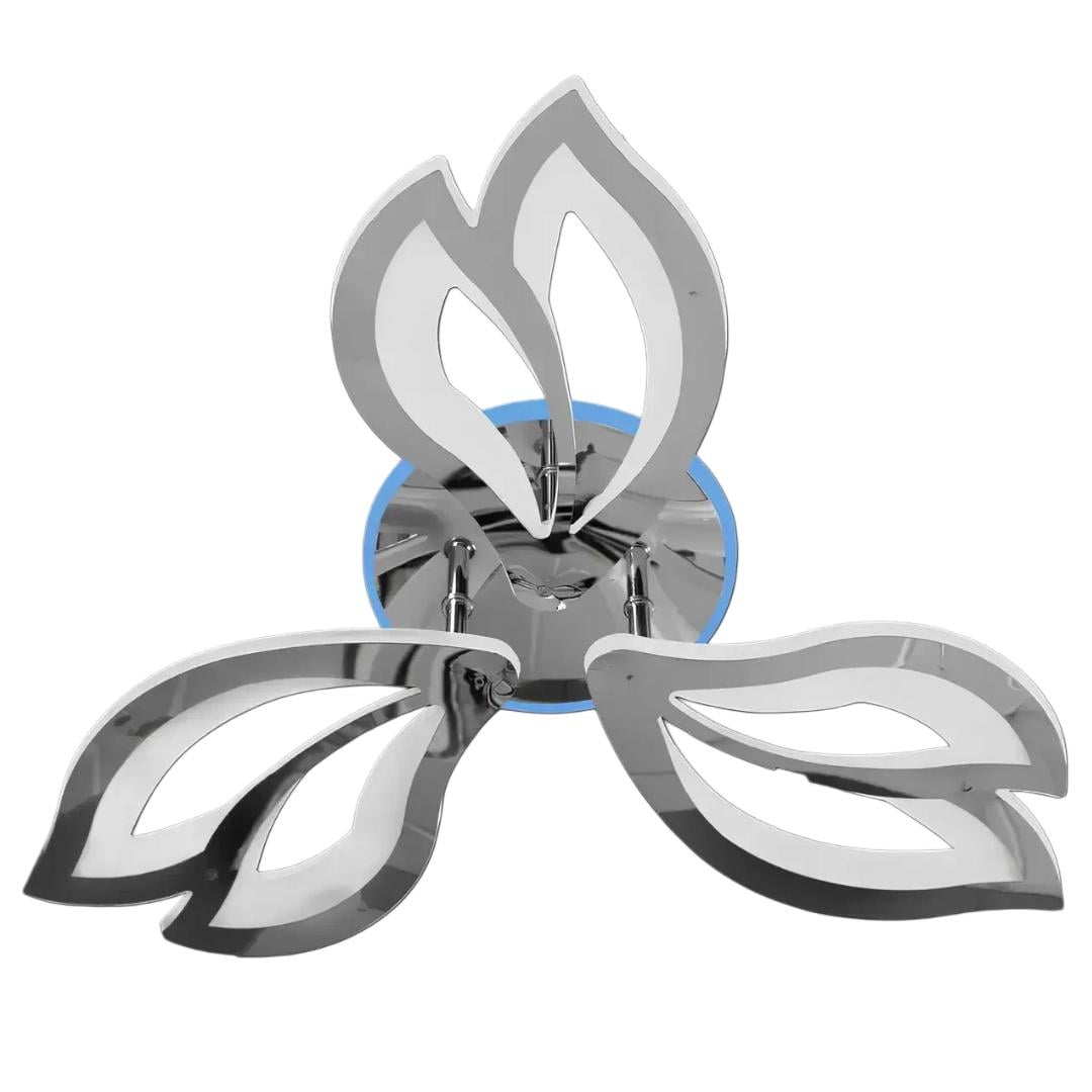 Люстра светодиодная Svet 60W+19W RGB подсветка 3000-6000К Хром (SY-5328/3 CR+RGB)