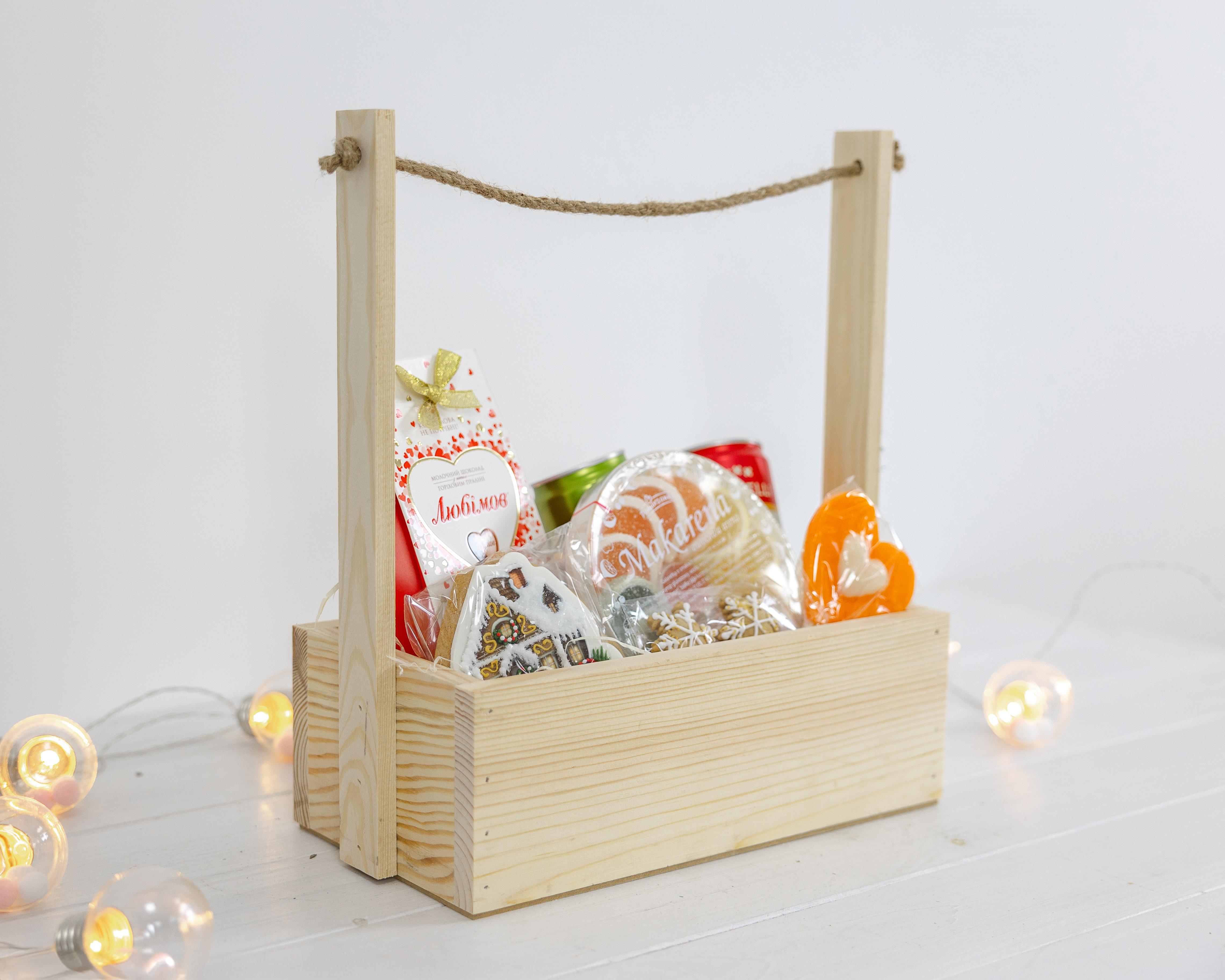 Ящик деревянный для подарков Хюге некрашеный (0002116) - фото 5 Ящик деревянный для подарков Хюге некрашеный (0002116) - фото 5