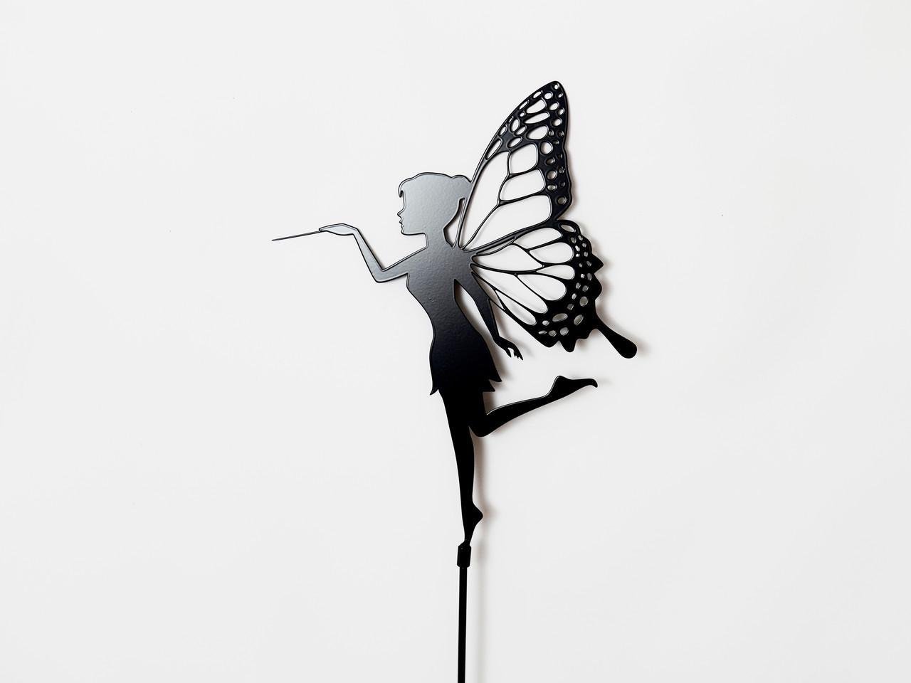 Садовая фигура Фея металлическая для сада/газона/клумбы (DCR050) - фото 7 Садовая фигура Фея металлическая для сада/газона/клумбы (DCR050) - фото 7