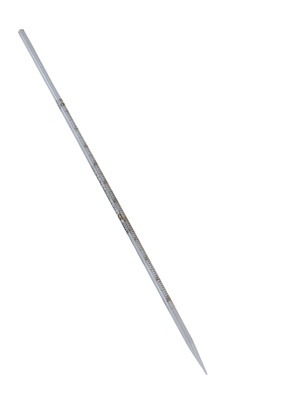 Піпетка мірна лабораторна градуйована скляна 5-2-2 ГОСТ 2 мл (20292-74)