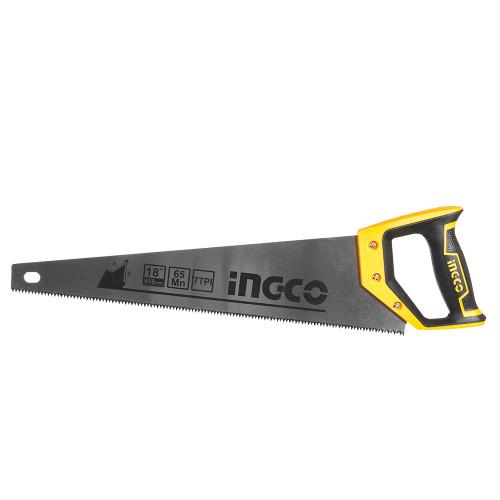 Ножовка по дереву INGCO 7 ж/д 450 мм (000143428)