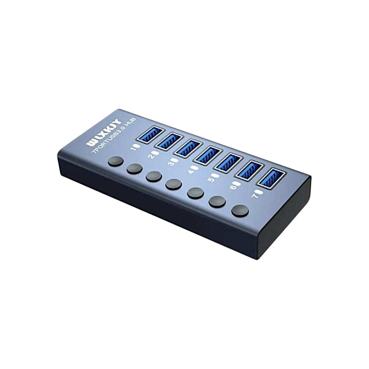 USB-хаб WLXKJY USB 3.0 на 7 портів (32966833) USB-хаб WLXKJY USB 3.0 на 7 портів (32966833)
