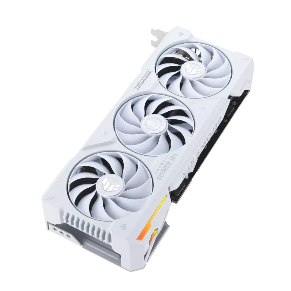 Видеокарта Asus TUF-RTX4070TIS-O16G-WHITE-GAMING 16 Гб GDDR6X 21000 МГц - фото 2 Видеокарта Asus TUF-RTX4070TIS-O16G-WHITE-GAMING 16 Гб GDDR6X 21000 МГц - фото 2