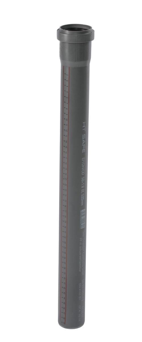 Труба внутренняя OSTENDORF HT Safe Ф 50 мм x 1 м (172040) - фото 1