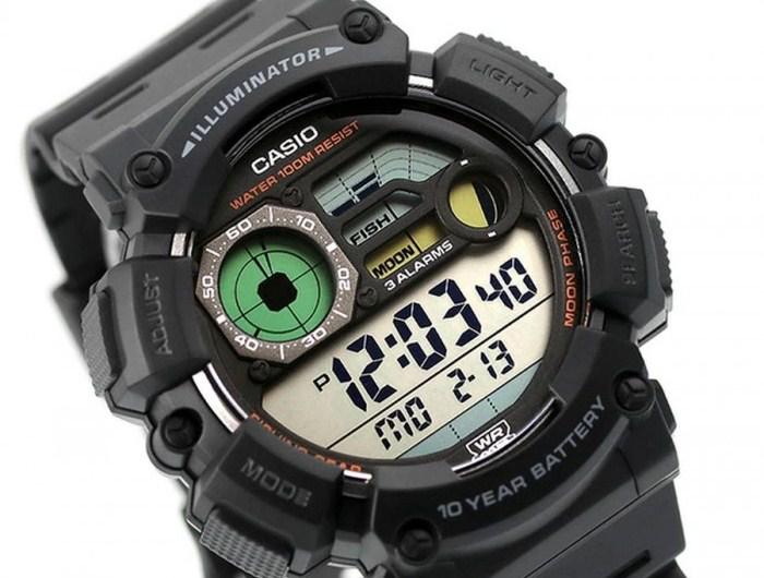 Наручний годинник чоловічий Casio WS-1500H-1AVEF (387674) - фото 2 Наручний годинник чоловічий Casio WS-1500H-1AVEF (387674) - фото 2