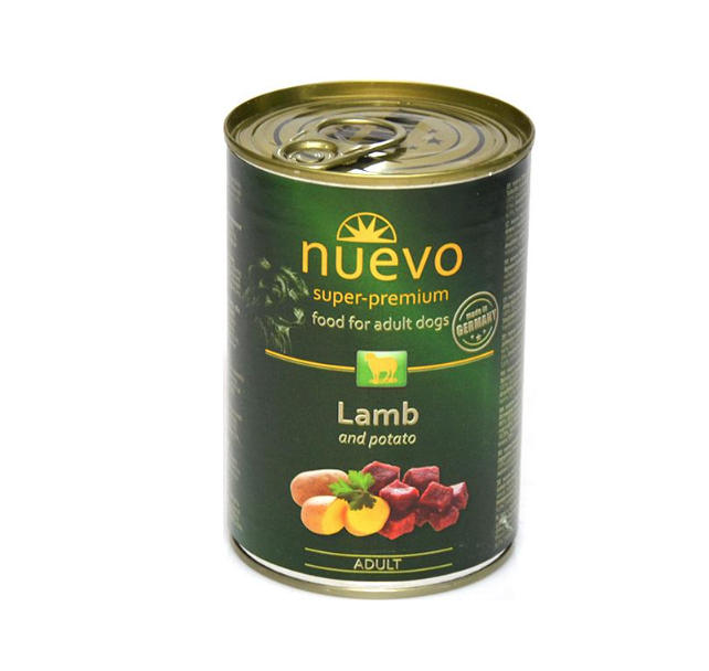 Консерва для собак Nuevo с ягненком и картофелем 400 г (4250231595073) Консерва для собак Nuevo с ягненком и картофелем 400 г (4250231595073)